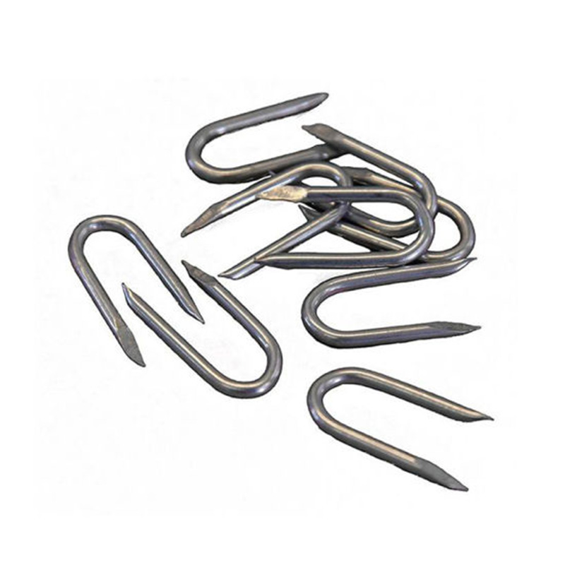 U Nails 25mm Fencing Staples Galvanised - 2.5kg Bucket